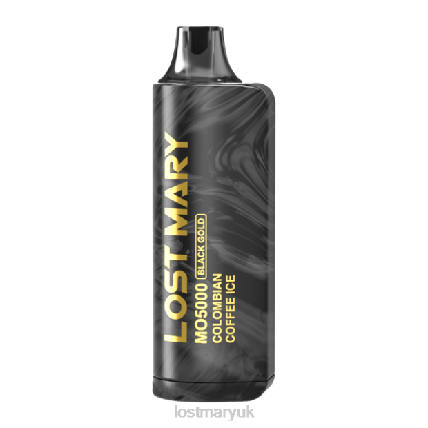 Colombian Coffee Ice Lost Mary Vape Juice UK - LOST MARY MO5000 Black Gold Edition THZJ94 - Click Image to Close