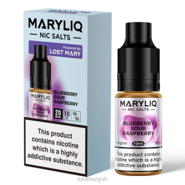 Blueberry Sour Raspberry Lost Mary Sale UK - LOST MARY MARYLIQ Nic Salts - 10ml THZJ207 - Click Image to Close