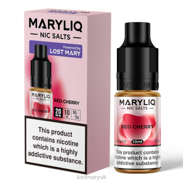 Red Lost Mary Vape Juice UK - LOST MARY MARYLIQ Nic Salts - 10ml THZJ224 - Click Image to Close