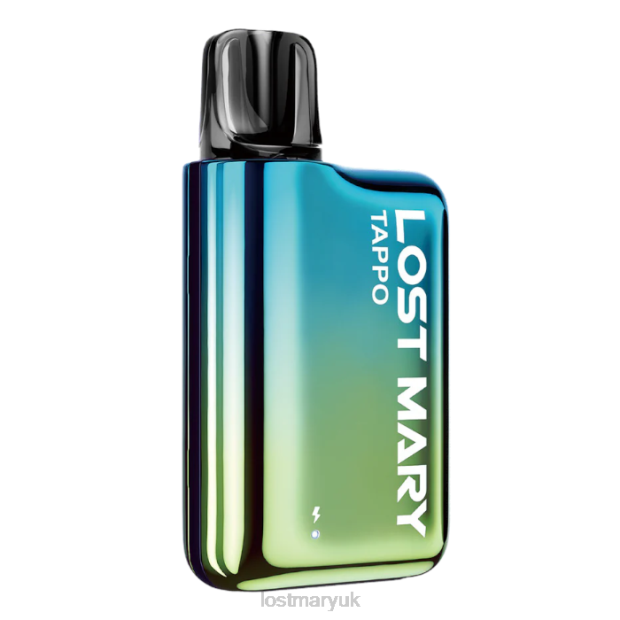 Blue Green + Lemon Lime Lost Mary Tappo UK - LOST MARY Tappo Prefilled Pod Kit - Prefilled Pod THZJ173 - Click Image to Close